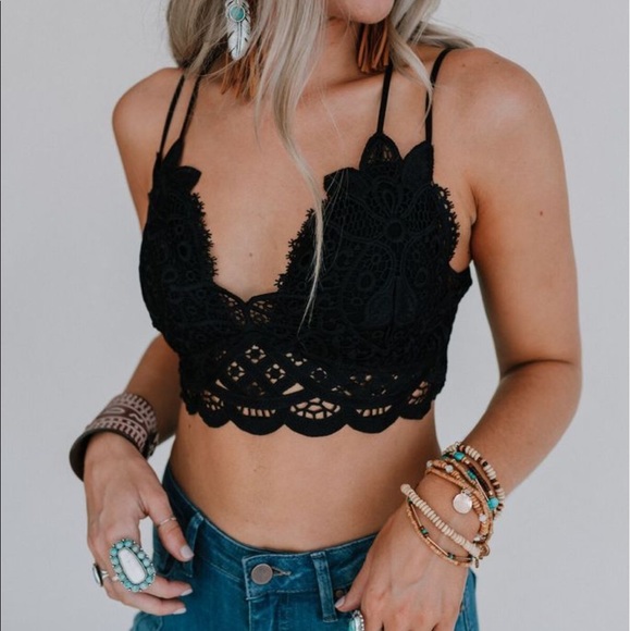 ✨LAST ONES✨Black Lace Brallette - Picture 2 of 8